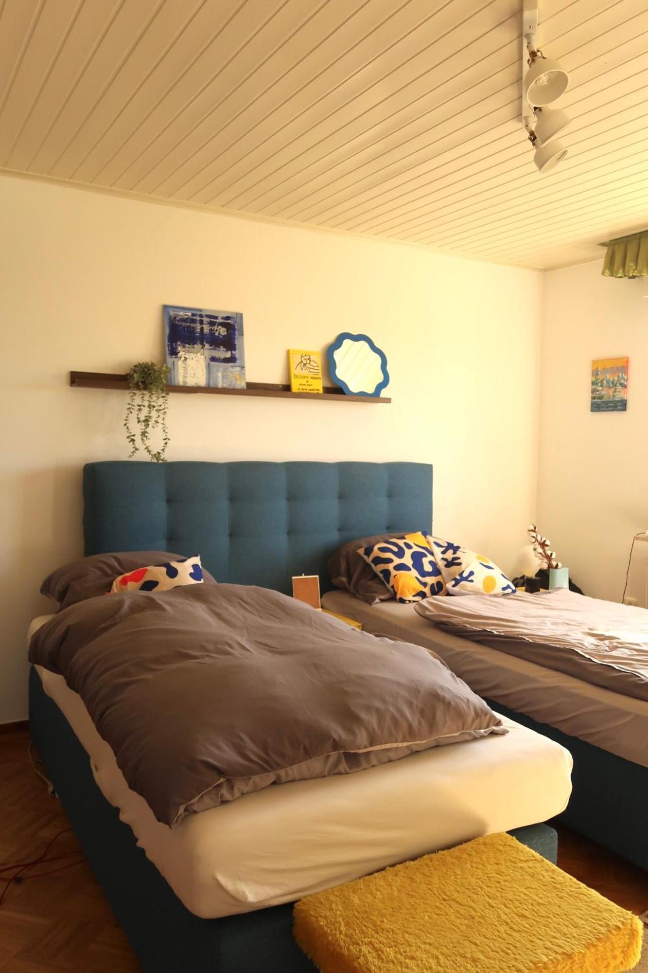 Homestay - Panoramablick Ueber Buedingen Esterno foto